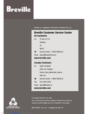 Breville EW30XL User Manual