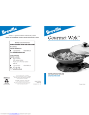 Breville EW30XL Instructions For Use Manual