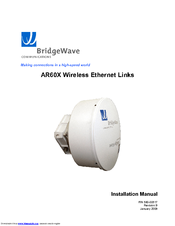 BridgeWave AR60X Installation Manual