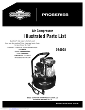 Briggs & Stratton PROSERIES 074008 Illustrated Parts List