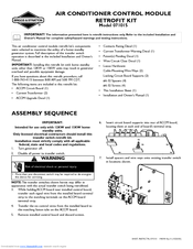 Briggs & Stratton 71015 Instructions