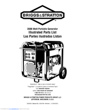 Briggs & Stratton 030208-2 Illustrated Parts List