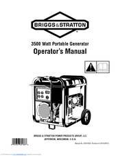 Briggs & Stratton 30348 Operator's Manual