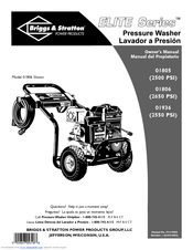 Briggs & Stratton 1805 Owner's Manual