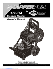 Snapper 2700PSI Owner's Manual