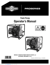 Briggs & Stratton Pro 073024 Operator's Manual
