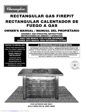 Charmglow Gas FirePit Owner's Manual