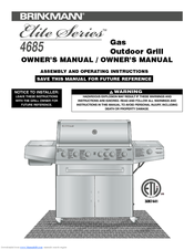 Brinkmann Elite Series 4685 Owner's Manual
