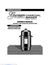 Brinkmann Electric Smoker Manuals Manualslib