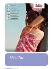 Britax Multi-Tech BB0-702-00 User Manual
