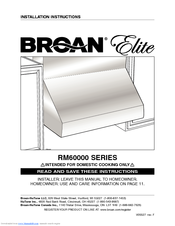 broan rangemaster 60000