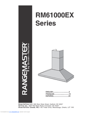 Broan Rangemaster RM61000EX Series Instruction Manual