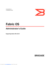 Brocade Communications Systems 8 Administrator's Manual
