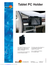 Brodit Tablet PC Holder Brochure