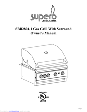 Broil King SBB2804-1 Owner's Manual
