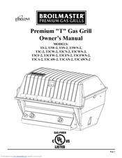 Broil King T3N-2 Owner's Manual