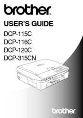Brother DCP-116C User Manual