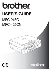 Brother MFC-215C User Manual