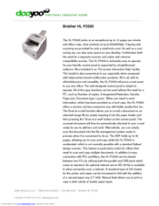 Brother HL-P2500 Specifications