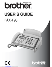 Brother FAX-T98 User Manual