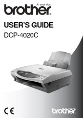 Brother 4020C - DCP Color Inkjet User Manual