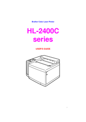 Brother HL-2400CN User Manual