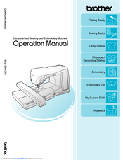 Brother 882-S90/S91 Operation Manual