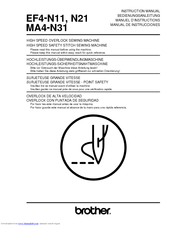 Brother MA4-N31 Instruction Manual