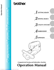 Brother NV1200 Operation Manual
