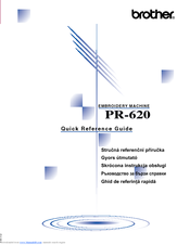 Brother PR-600IIC Quick Reference Manual