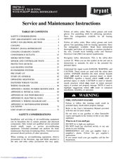 Bryant 580J*04--12 Service And Maintenance Instructions