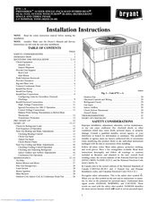 Bryant 677C--A Installation Instructions Manual