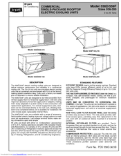 Bryant 559F300 User Manual
