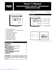 Bryant Thermostat User Manuals Download | ManualsLib