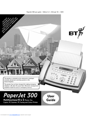BT PaperJet 300 User Manual