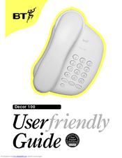 BT Decor 100 Userfriendly Manual