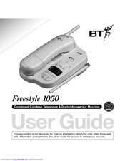 BT Freestyle 1050 User Manual