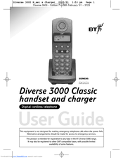 BT DIVERSE 3000 CLASSIC User Manual