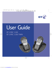 BT LYRIC 1100, LYRIC 1100 TWIN User Manual