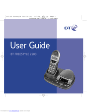 BT Freestyle 2500 User Manual