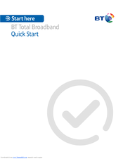 BT Mobile Broadband Laptop Quick Start Manual