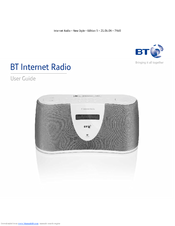 BT INTERNET RADIO User Manual