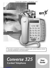 BT Converse 325 User Manual