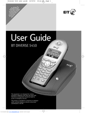 BT DIVERSE 5410 User Manual