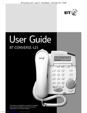 BT CONVERSE 425 User Manual