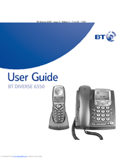 BT Diverse 6350 User Manual