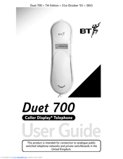 BT Duet 700 User Manual