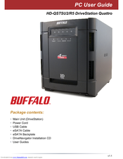 Buffalo HD-QSTSU2/R5 DriveStation Quattro User Manual