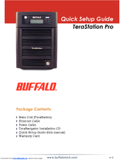 Buffalo TS-2.0TGL Quick Setup Manual