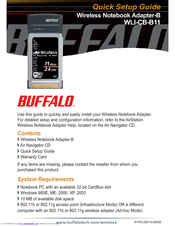 Buffalo AirStation Manuals ManualsLib